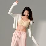 女全棉前开扣内衣